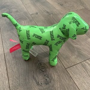 Pink Victoria’s Secret Mini Green Dog
